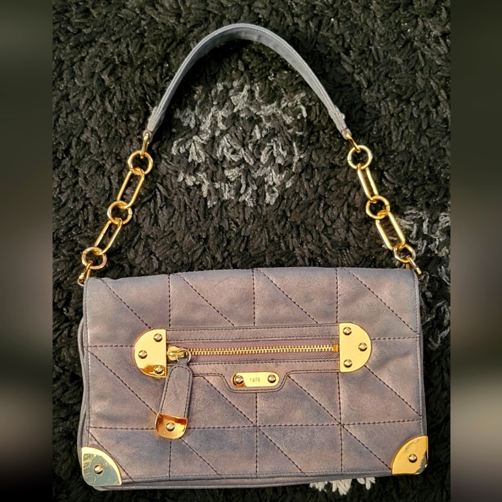 Rafe clutch and shoulder bag